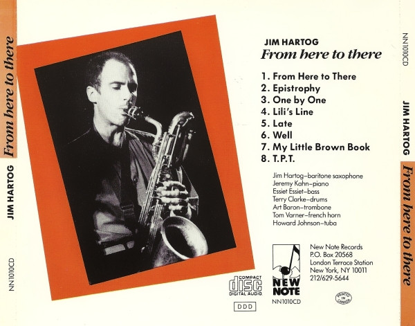 Jim Hartog - From Here To There (CD) (Near Mint (NM or M-)) - Image 2