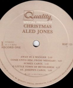 Aled Jones With The BBC Welsh Chorus Conducted By John Hugh Thomas With Huw Tregelles Williams - Christmas (2xLP) (Mint (M)) - Image 3