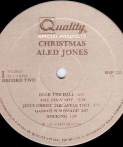 Aled Jones With The BBC Welsh Chorus Conducted By John Hugh Thomas With Huw Tregelles Williams - Christmas (2xLP) (Mint (M)) - Image 5