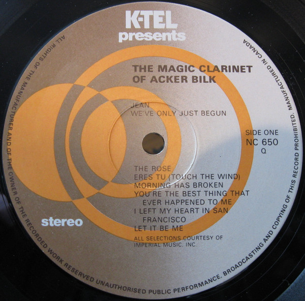 Acker Bilk - The Magic Clarinet Of Acker Bilk (LP, Album, Comp) (Mint (M)) - Image 3