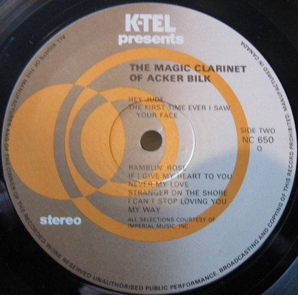 Acker Bilk - The Magic Clarinet Of Acker Bilk (LP, Album, Comp) (Mint (M)) - Image 4