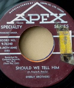 Alternative view of Everly Brothers - This Little Girl Of Mine / Should We Tell Him (7") (Very Good Plus (VG+))