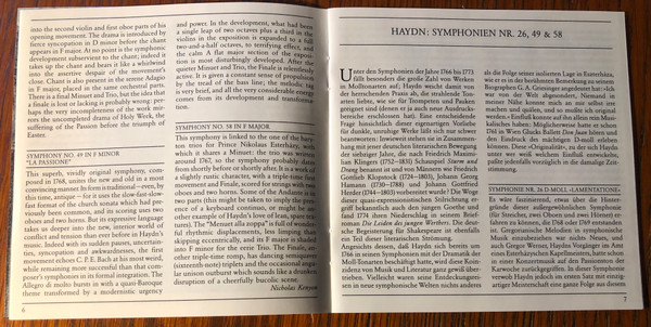 Joseph Haydn, The English Concert, Trevor Pinnock - The "Sturm & Drang" Symphonies - Volume 2 "La Passione" (CD, Album) (Near Mint (NM or M-)) - Image 5