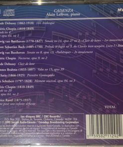 Alternative view of Alain Lefèvre - Cadenza (CD, Album) (Near Mint (NM or M-))