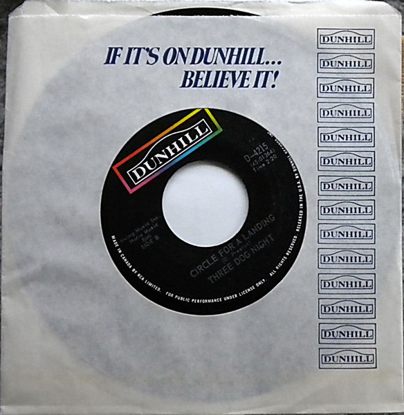 Three Dog Night - Eli's Coming (7", Single) (Near Mint (NM or M-)) - Image 4