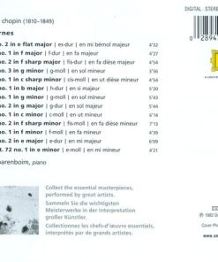 Alternative view of Frédéric Chopin / Daniel Barenboim - Nocturnes (CD, Album, RE) (Near Mint (NM or M-))