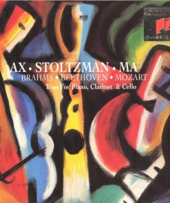 Emanuel Ax, Richard Stoltzman, Yo-Yo Ma - Johannes Brahms, Ludwig van Beethoven, Wolfgang Amadeus Mozart - Trios For Piano, Clarinet & Cello (CD, Album) (Mint (M))