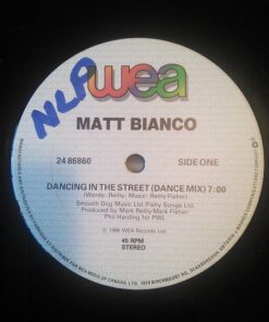 Alternative view of Matt Bianco - Dancing In The Street (12", Single) (Mint (M))