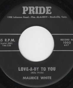 Alternative view of Maurice White (6) - Rhythm Un-Huh / Love A-By To You (7") (Very Good Plus (VG+))