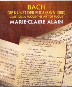 Johann Sebastian Bach, Marie-Claire Alain - Die Kunst Der Fuge (BWV 1080) = L'Art De La Fugue = The Art Of Fugue (2xCD) (Near Mint (NM or M-))