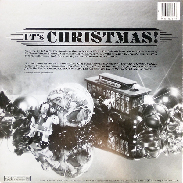 Various - It's Christmas! (LP, Comp) (Mint (M)) - Image 2