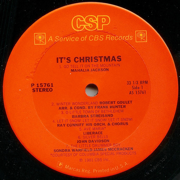 Various - It's Christmas! (LP, Comp) (Mint (M)) - Image 3