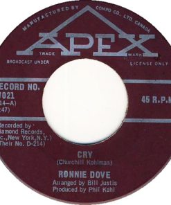 Ronnie Dove - Cry / Autumn Rhapsody (7", Single) (Very Good Plus (VG+))
