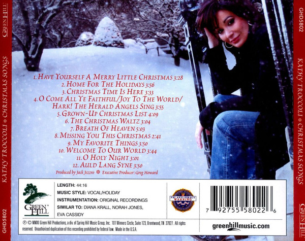 Kathy Troccoli - Christmas Songs (CD, Album) (Mint (M)) - Image 2