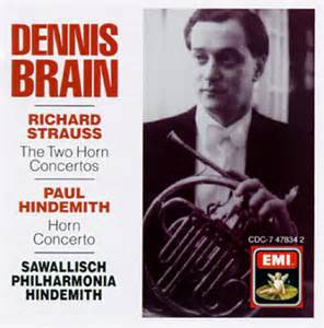 Dennis Brain, Wolfgang Sawallisch, Philharmonia Orchestra – Richard Strauss / Paul Hindemith - The Two Horn Concertos / Horn Concerto (CD, Album, Mono, RE, RM) (Near Mint (NM or M-))
