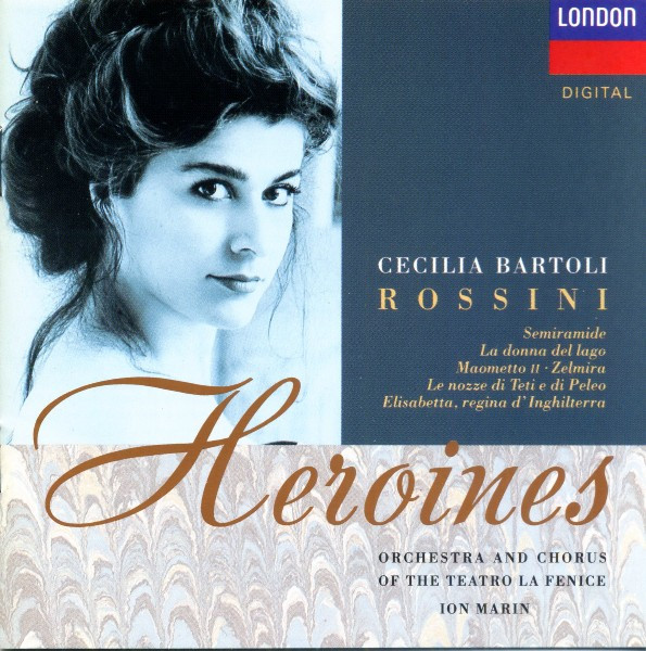 Gioacchino Rossini - Cecilia Bartoli, Orchestra Del Teatro La Fenice And Coro Del Teatro La Fenice, Ion Marin - Heroines (CD, Album) (Near Mint (NM or M-))