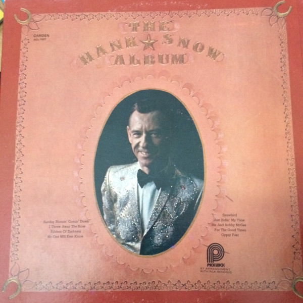 Hank Snow - The Hank Snow Album (LP, Album, RE) (Mint (M))