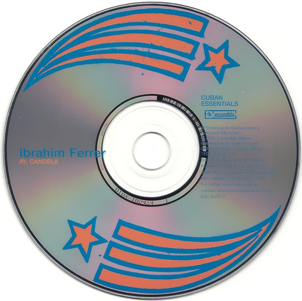 Ibrahim Ferrer - Ay, Candela (CD, Comp, Dig) (Near Mint (NM or M-)) - Image 3
