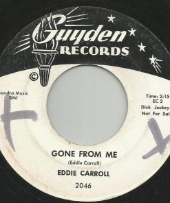 Alternative view of Eddie Carroll - Rules Of Love / Gone From Me (7", Promo) (Fair (F))