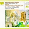 Ludwig van Beethoven, Wolfgang Amadeus Mozart - Berliner Philharmoniker, Herbert von Karajan - Missa Solemnis / Krönungsmesse = Coronation Mass  (2xCD, Comp, RM) (Near Mint (NM or M-))