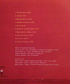 Alternative view of World Saxophone Quartet - Metamorphosis (CD, Album) (Near Mint (NM or M-))