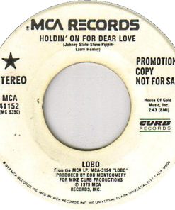 Lobo (3) - Holdin' On For Dear Love (7", Single, Promo) (Near Mint (NM or M-))
