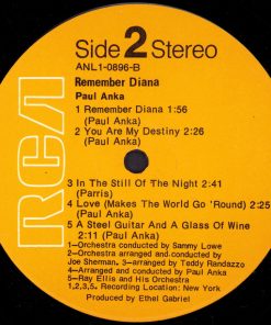 Paul Anka - Remember Diana (LP, Album, Comp) (Mint (M)) - Image 4