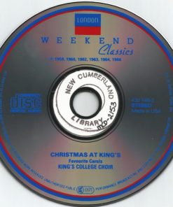Alternative view of The King's College Choir Of Cambridge - Christmas At King's (Favourite Carols) (CD, Comp) (Near Mint (NM or M-))