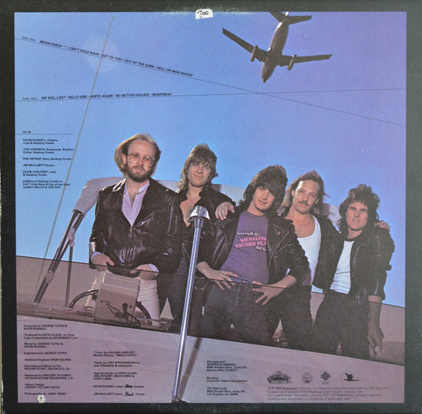 707 - Mega Force (LP, Album) (Mint (M)) - Image 2