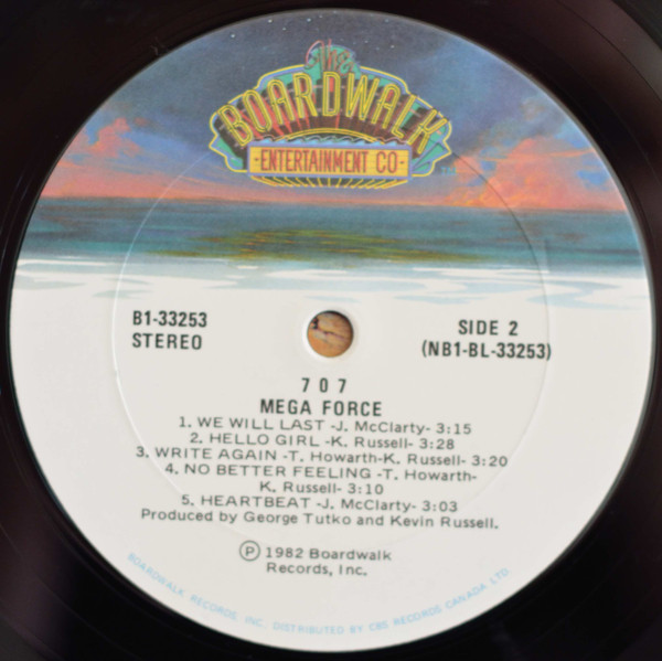 707 - Mega Force (LP, Album) (Mint (M)) - Image 4
