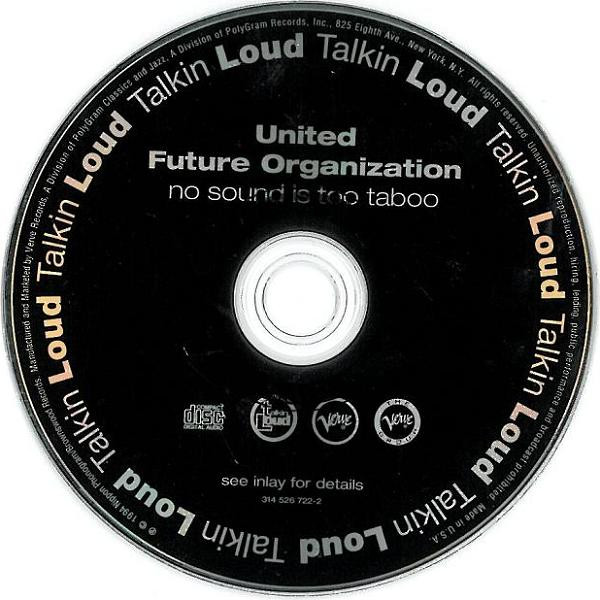 United Future Organization - No Sound Is Too Taboo (CD, Album) (Near Mint (NM or M-)) - Image 3