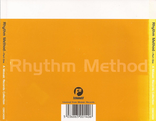 Various - Rhythm Method > Part One - A Mosaic Records Collection (CD, Comp) (Mint (M)) - Image 2