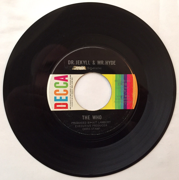 The Who - Call Me Lightning / Dr. Jekyll & Mr. Hyde (7", Single) (Near Mint (NM or M-)) - Image 2