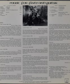 Alternative view of Andrew Creaghan, Jonathan Bayley, The Bayley/Creaghan Duo - Music For Flute And Guitar (LP) (Mint (M))
