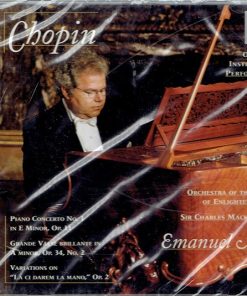 Frédéric Chopin / Emanuel Ax - Sir Charles Mackerras - Orchestra Of The Age Of Enlightenment - Piano Concerto No. 1 - Grande Valse Brillante - Variations On "Lá Ci Darem La Mano" (CD, Album) (Near Mint (NM or M-))