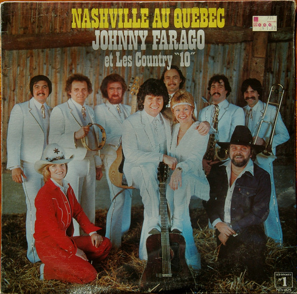 Johnny Farago Et Les Country "10" - Nashville Au Québec (LP, Comp) (Mint (M))