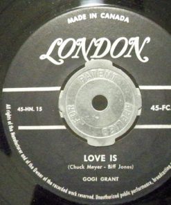 Gogi Grant - Love Is (7") (Very Good Plus (VG+))