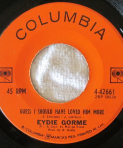 Alternative view of Eydie Gormé - Blame It On The Bossa Nova / Guess I Should Have Loved Him More (7", Single) (Very Good Plus (VG+))