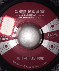 Alternative view of The Brothers Four - Blue Water Line / Summer Days Alone (7", Single) (Near Mint (NM or M-))