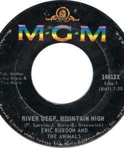 Eric Burdon & The Animals - River Deep, Mountain High / White Houses (7", Single) (Very Good Plus (VG+))