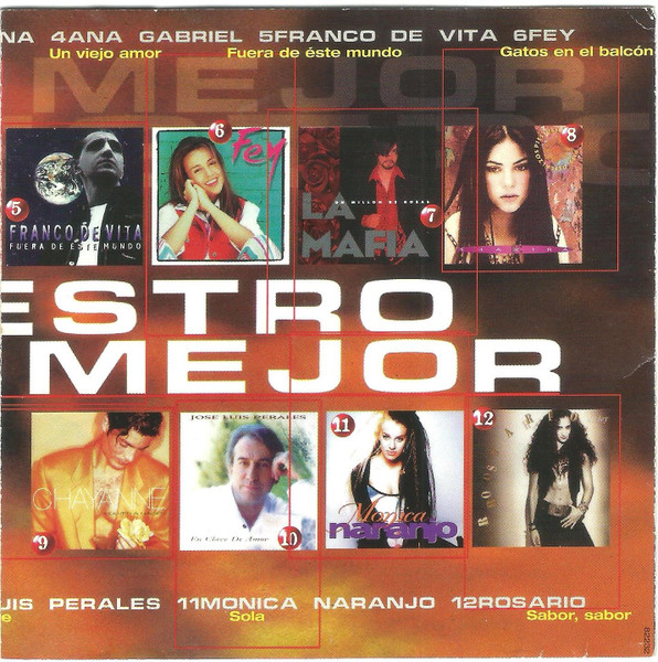 Various - Lo Nuestro Y Lo Mejor (CD, Comp) (Near Mint (NM or M-)) - Image 2