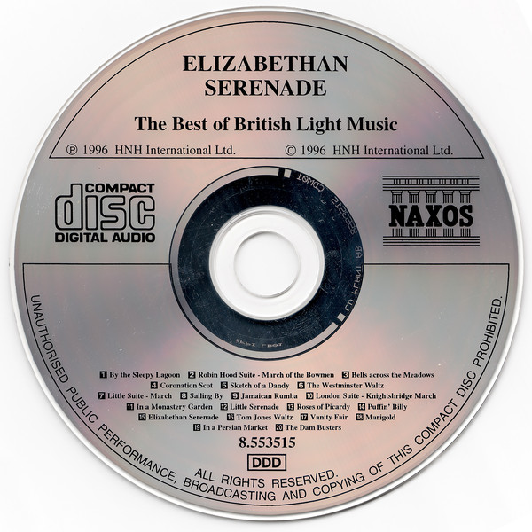 Various - Elizabethan Serenade (The Best Of British Light Music) (CD, Comp) (Near Mint (NM or M-)) - Image 3