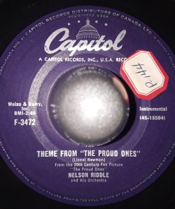 Nelson Riddle And His Orchestra - Theme From "The Proud Ones" (7") (Very Good Plus (VG+))