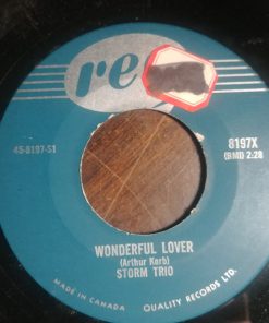 Storm Trio - Wonderful Lover / Ma Ma Rock And Roll (7", Single) (Very Good (VG))