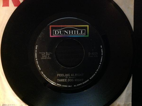 Three Dog Night - Celebrate (7", Single) (Near Mint (NM or M-)) - Image 2