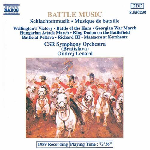 Various - Slovak Radio Symphony Orchestra, Ondrej Lenárd - Battle Music = Schlachtenmusik = Musique De Bataille (CD, Album) (Near Mint (NM or M-))