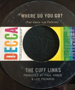 Alternative view of The Cuff Links - Tracy (7", Single) (Near Mint (NM or M-))