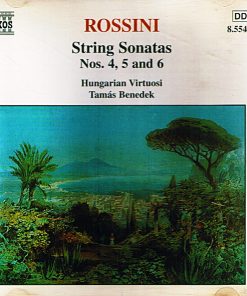 Gioacchino Rossini – Hungarian Virtuosi, Tamás Benedek - String Sonatas Nos. 4, 5 And 6 (CD, Album) (Near Mint (NM or M-))