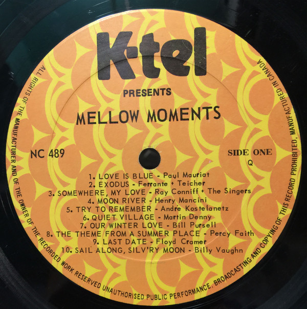 Various - Mellow Moments (LP, Comp) (Mint (M)) - Image 3