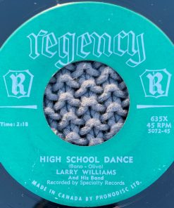 Alternative view of Larry Williams (3) - Short Fat Fannie / High School Dance (7", Single) (Near Mint (NM or M-))